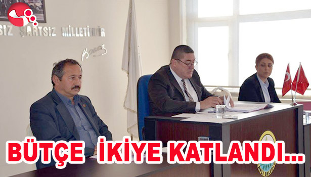 ALAPLI BELEDİYE BÜTÇESİ İKİYE KATLANDI...