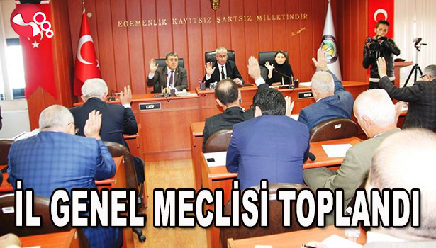 ZONGULDAK İL GENEL MECLİSİ TOPLANDI