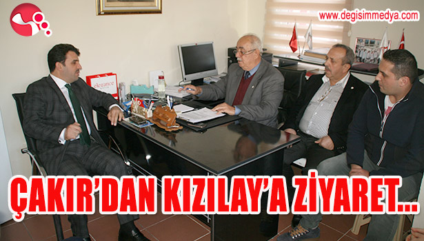 ÇAKIR'DAN KIZILAY'A ZİYARET!
