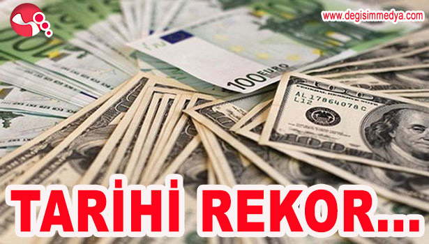 DOLAR VE EURO REKOR TAZELEDİ
