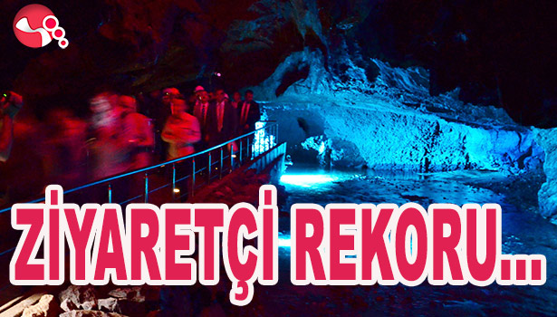 TÜRKİYE'NİN EN UZUN 10. MAĞARASINA ZİYARETÇİ REKORU...