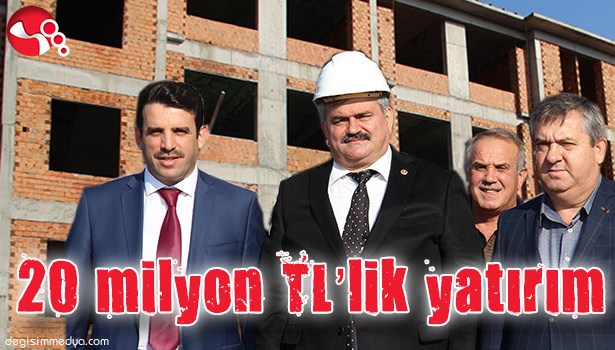 20 milyon TL'lik yatırım...