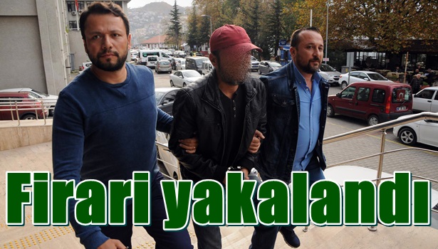 Cinayet hükümlüsü firari yakalandı