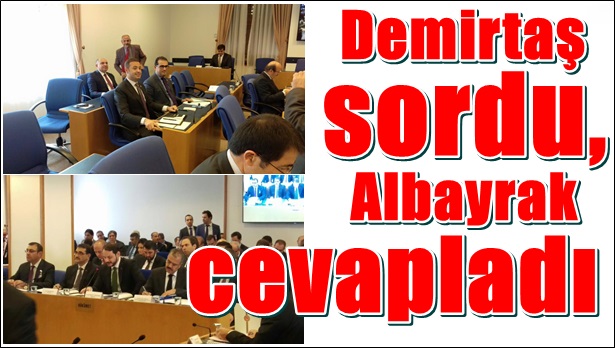 Demirtaş sordu Albayrak cevapladı