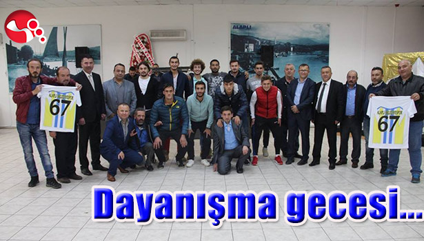 ALAPLI'DA GELENEKSEL DAYANIŞMA GECESİ