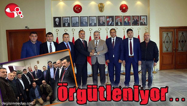 EGE BÖLGESİNDE ÖRGÜTLENİYOR...