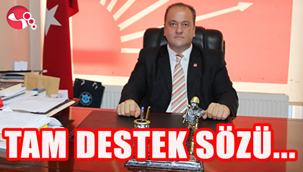 ERDEMİR İŞÇİSİNE TAM DESTEK SÖZÜ...