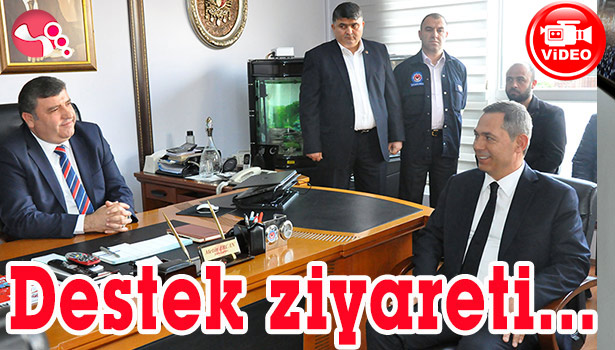 BAŞKAN UYSAL'DAN DESTEK ZİYARETİ...