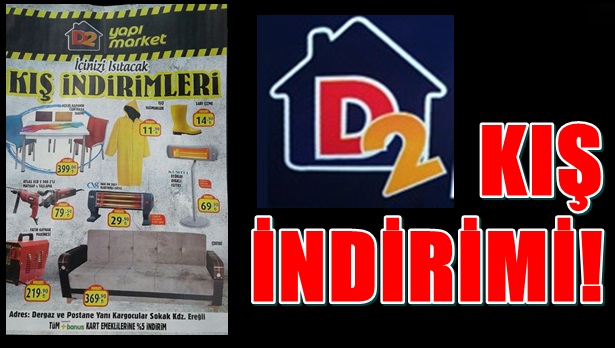 D2'de kış indirimi!