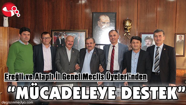"MÜCADELEYE DESTEK"