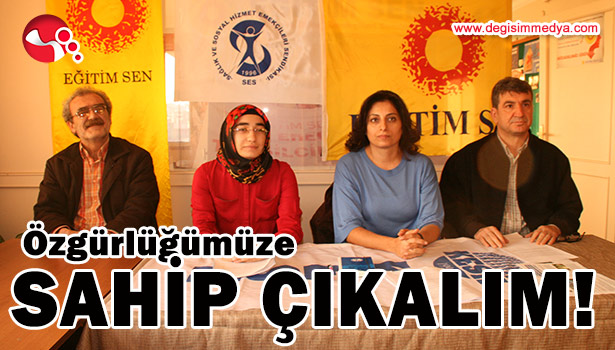 ÖZGÜRLÜĞÜMÜZE SAHİP ÇIKIYORUZ