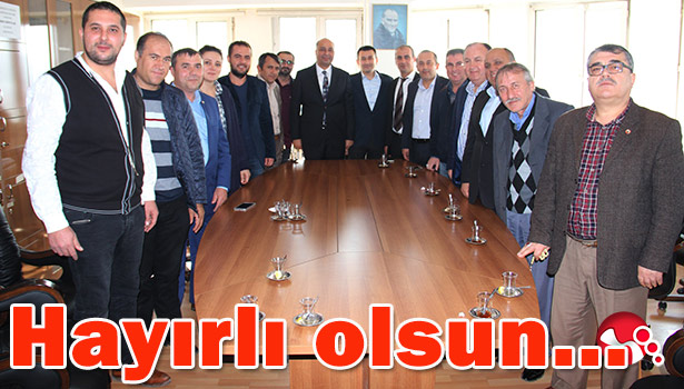 SARIHAN'A 'HAYIRLI OLSUN' ZİYARETİ