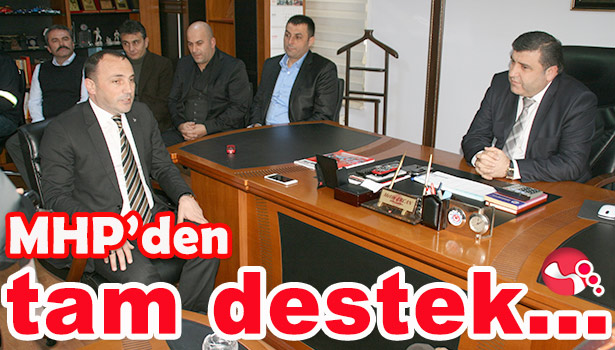 MHP EREĞLİ'DEN TAM DESTEK...