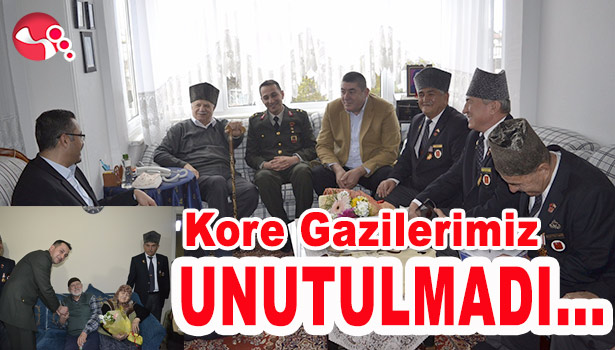 KORE GAZİLERİ UNUTULMADI...