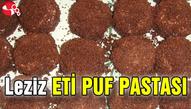 LEZİZ ETİ PUF PASTASI...