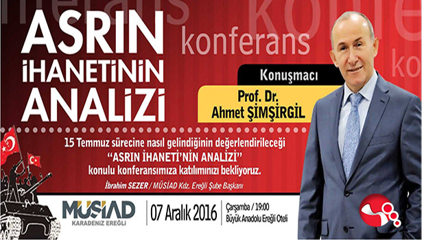 "ASRIN İHANETİ" ANALİZ EDİLECEK