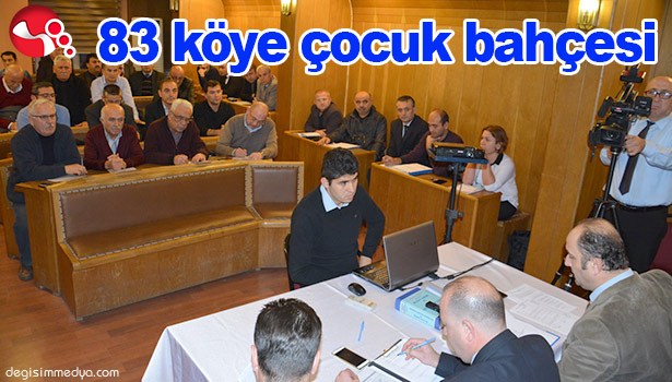 83 KÖYE ÇOCUK BAHÇESİ YAPILACAK