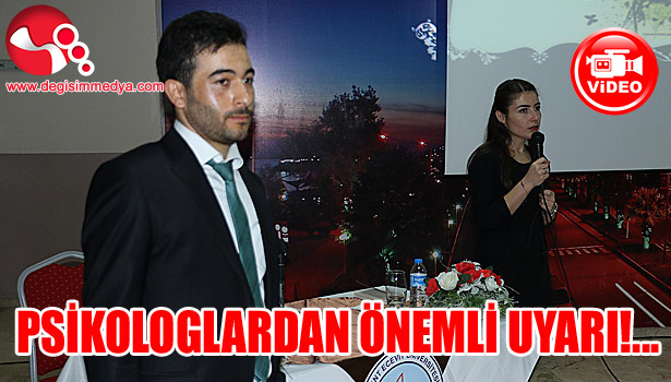 PSİKOLOGLARDAN ÖNEMLİ UYARI!...