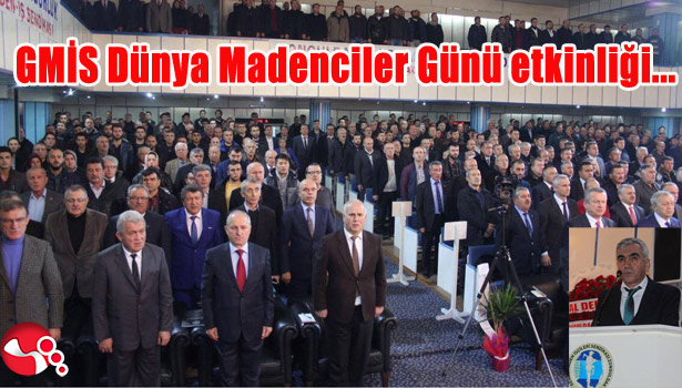 GMİS Dünya Madenciler Günü etkinliği gerçekleşti