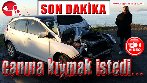 İNTİHAR ETMEK İSTEDİ...DENİZE UÇTU...