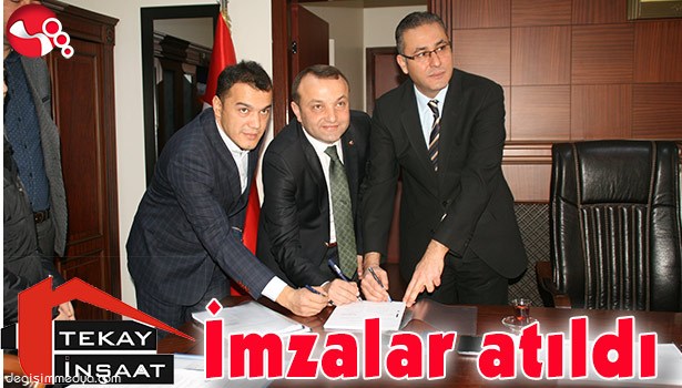 ALAPLI OSB'nde İMZALAR ATILDI