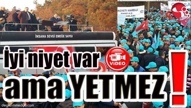 TÜRK METAL SENDİKASI GENEL BAŞKANI KAVLAK'TAN ÇARPICI AÇIKLAMALAR...