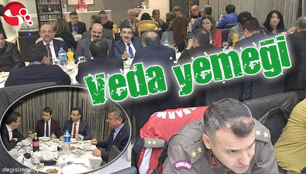 VEDA YEMEĞİ...