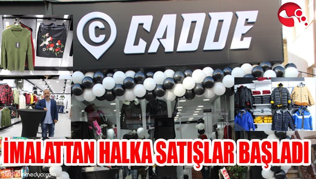 İMALATTAN HALKA SATIŞLAR CADDE BAY BAYAN GİYİM'DE...