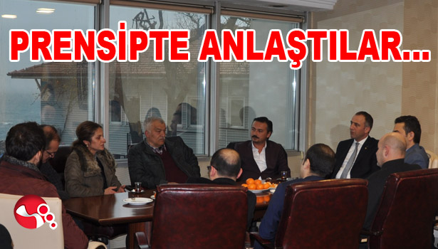 PRENSİPTE ANLAŞTILAR...