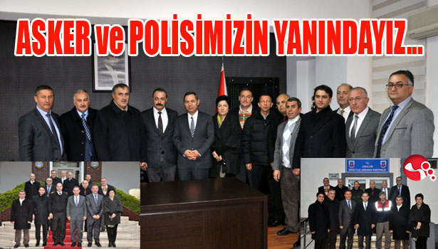ASKER VE POLİSİMİZİN YANINDAYIZ...