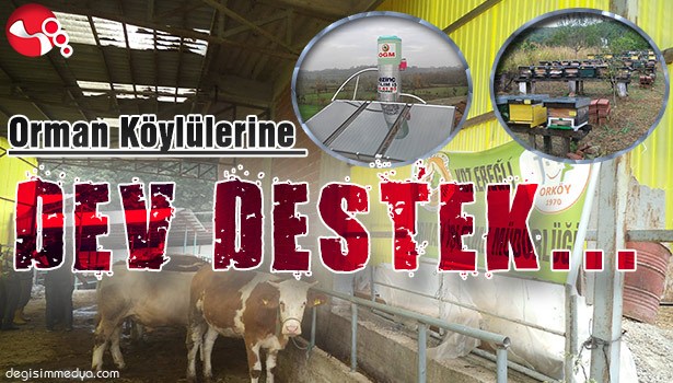 Orman Köylülerine DEV DESTEK...