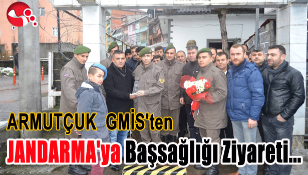 ARMUTÇUK GMİS'TEN JANDARMA'YA BAŞSAĞLIĞI ZİYARETİ...