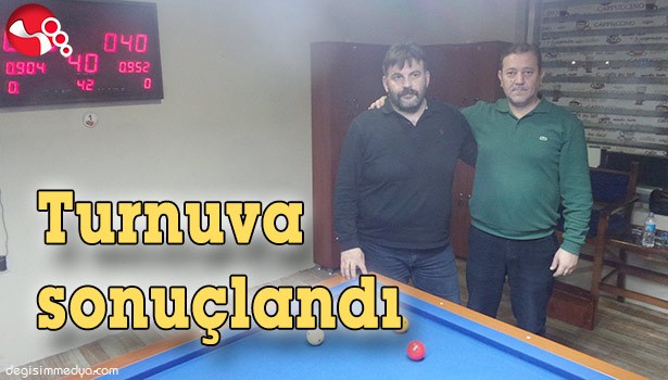 TURNUVA SONUÇLANDI...