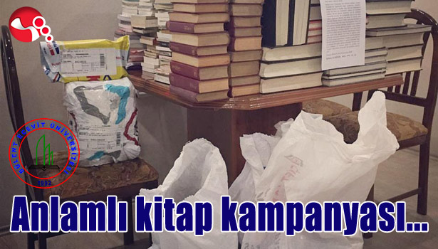 ÖĞRENCİLERDEN DİYARBAKIR'A ANLAMLI KİTAP KAMPANYASI
