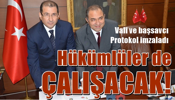"Hükümlüler" de çalışacak!