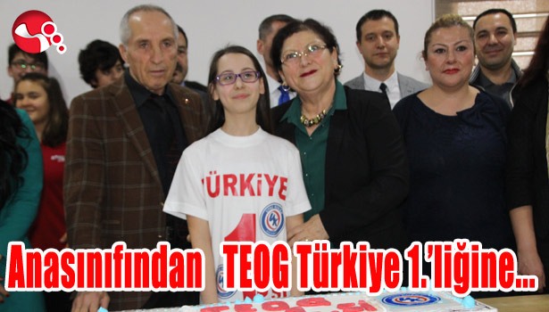 ANASINIFINDAN TEOG TÜRKİYE 1.'LİĞİNE...