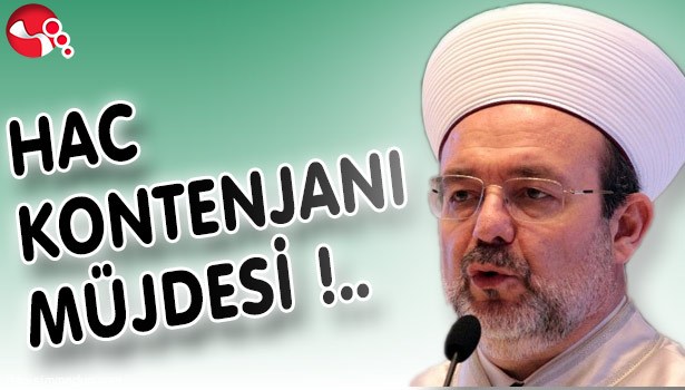 HAC KONTENJANI MÜJDESİ!..