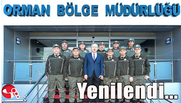 MUHAFAZA MEMURLARININ KIYAFETLERİ YENİLENDİ