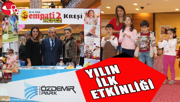 ÖZDEMİR PARK'TA YILIN İLK ETKİNLİĞİ GÖZ DOLDURDU...