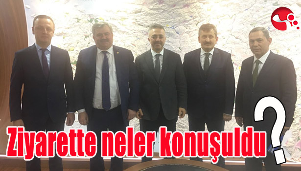 ZİYARETTE NELER KONUŞULDU?