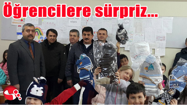 ÖĞRENCİLERE SÜRPRİZ...