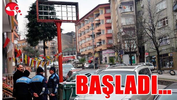 BAŞLADI...