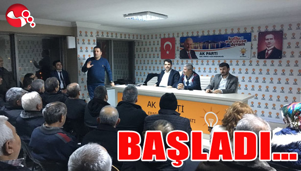 HAZIRLIKLAR BAŞLADI...