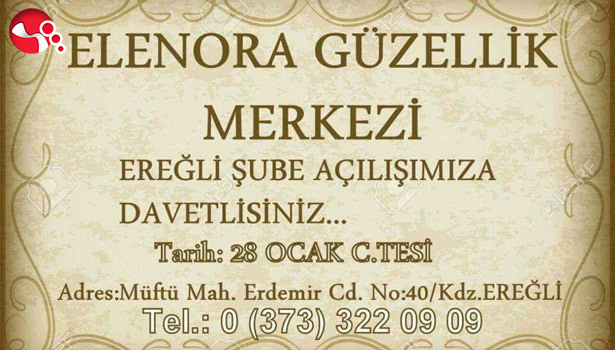 ELENORA GÜZELLİK MERKEZİ AÇILIYOR