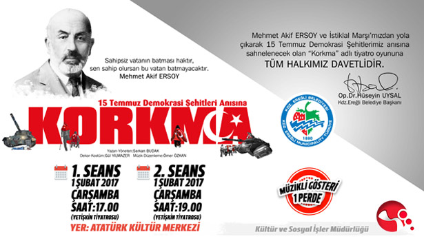 15 TEMMUZ ŞEHİTLERİ ANISINA...