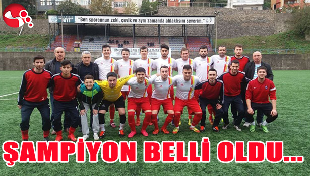 ŞAMPİYON BELLİ OLDU...