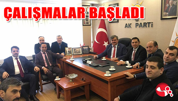 ÇALIŞMALAR BAŞLADI