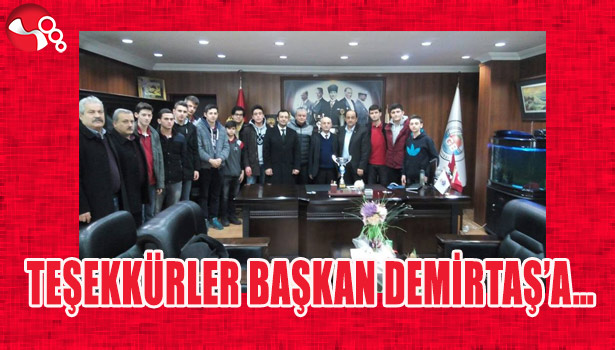 Teşekkürler Başkan Demirtaş'a...