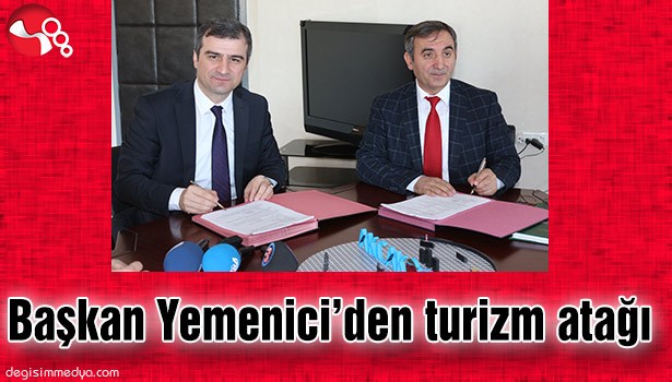 BAŞKAN YEMENİCİ'DEN TURİZM ATAĞI
