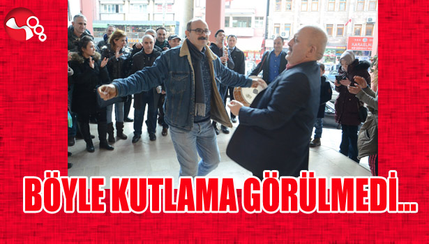 Böyle kutlama görülmedi...